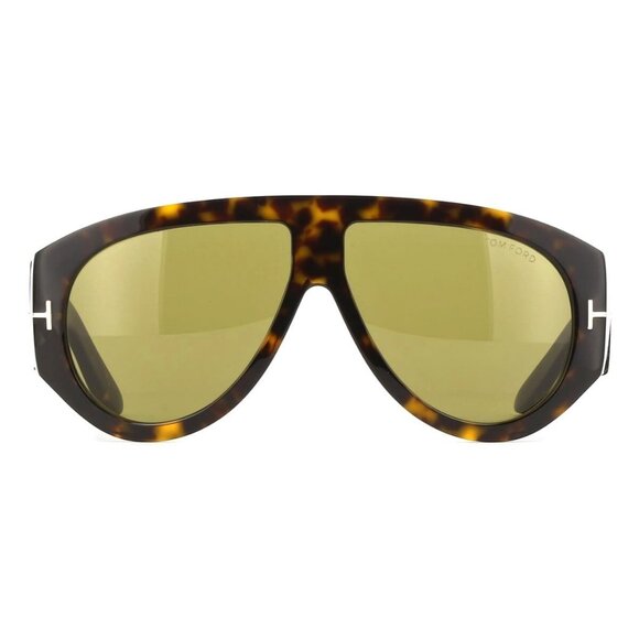 New TOM FORD Bronson Havana Aviator FT1044/S 52N Sunglasses Women - Picture 2 of 4